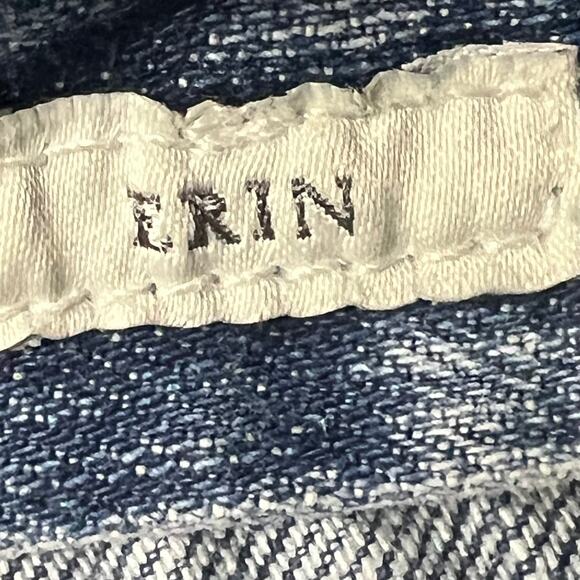 ABERCROMBIE & FITCH Erin Perfect Stretch Retro Slim Jeans 2 Short Retro Western - Picture 8 of 8